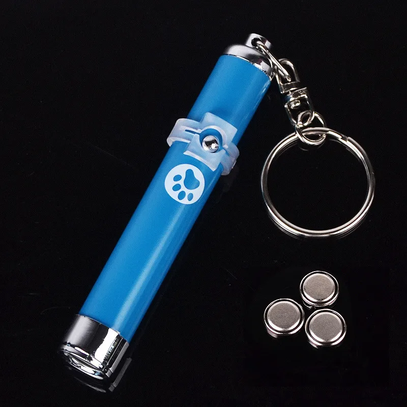 Blue Креативная забавная Pet светодиодный лазерные игрушки кошка игрушка лазер для кошек кота лазера лазерная указка интерактивная игрушка с яркими анимации Мышь тени для век - Цвет: Blue