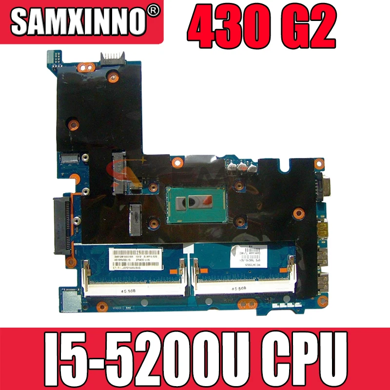 

Материнская плата для ноутбука HP 430 G2 с процессором I5-5200U-001 798066-798066 501-798066 ZPM30 601, LA-B171P, 100%, полностью протестирована