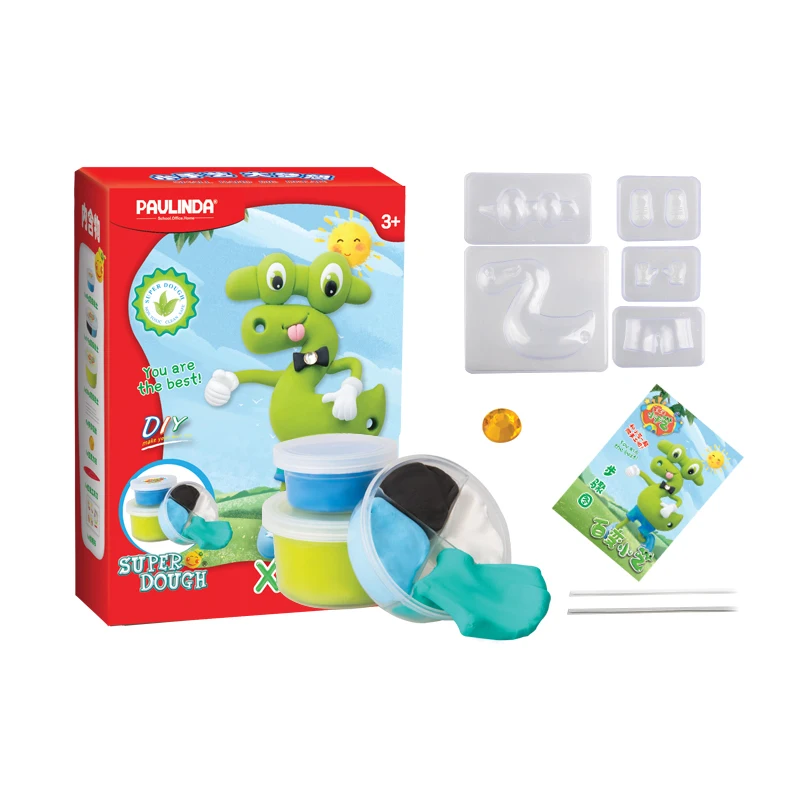 

Children Handmade Toy Multicolor Super Light Clay Mud Foam With Tools Children's Creative Art Handmade DIY Toy Set