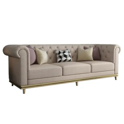 

Прямая промышленная распродажа, Европейский и американский стиль, однотонный деревянный диван-кровать из искусственной кожи с подлокотник...