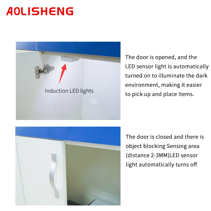 Светодиодный интеллигентая (ый) переключатель двери шкафа светильник шкаф лампа