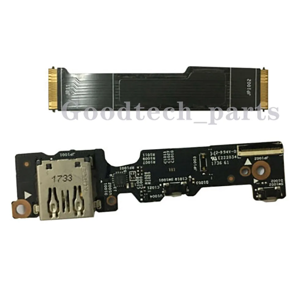 USB плата с кнопкой питания и кабелем для Lenovo Ideapad YOGA 920 13IKB NS B291|Комплектующие