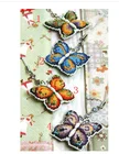 Подвеска T704 жемчужная бабочка, классический китайский мобильный телефон двухсторонний Набор для вышивки крестиком