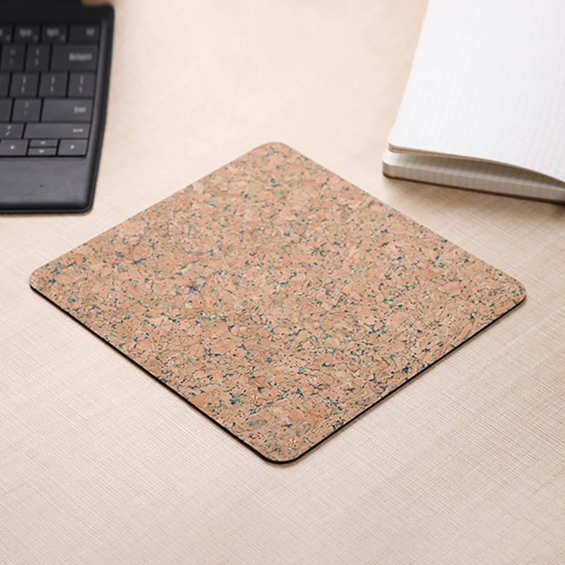 

Leather cork mouse pad