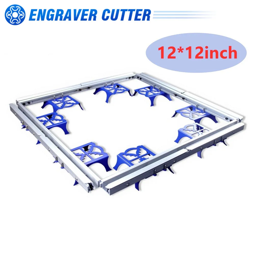 12*12inch Tensioning Screen Frame Portable Quality Aluminum Screen Frame Stretcher Stretch