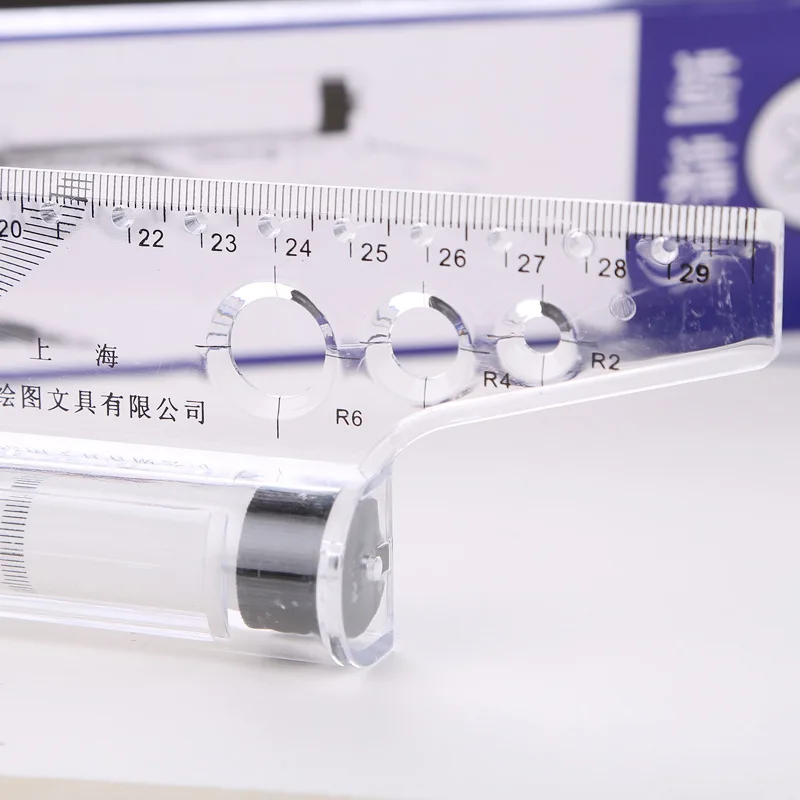 Rolling Parallel Ruler 30 cm Protractor Professional Technical Drawing Design Examination 112 | Канцтовары для офиса и дома