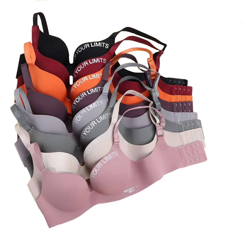 Бюстгальтер женский SP &amp CITY бесшовный с чашками пуш-ап без косточек | Женская