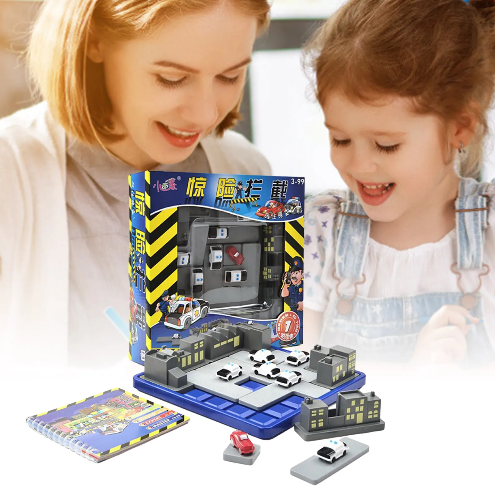 

Educational Board Game Maze Game Toy Puzzle Educational Children Logic Role-play Toy Police Catch Thief Toy For Toddlers Kids