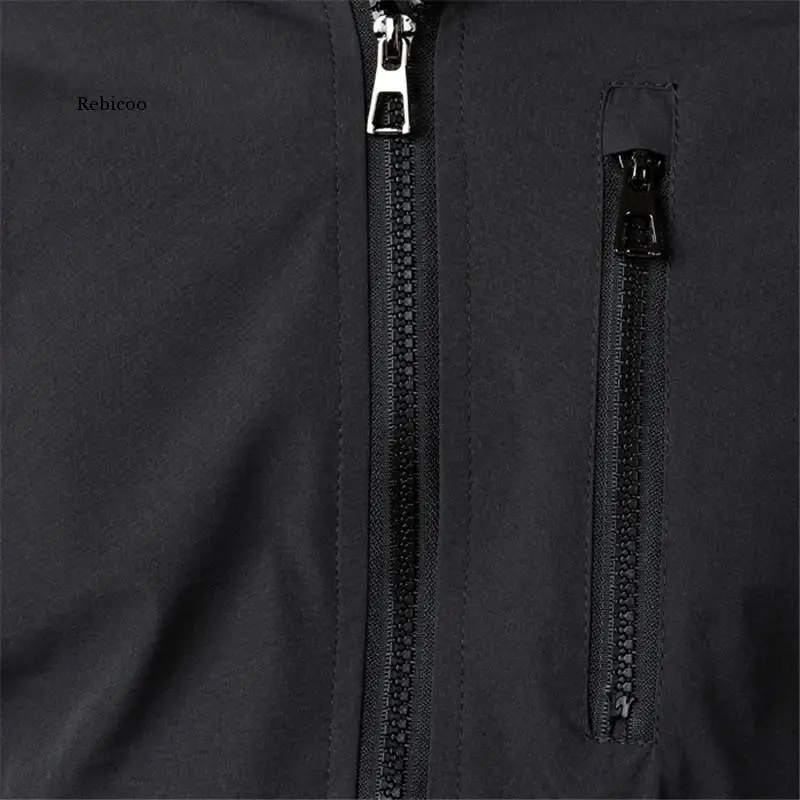 

New Autumn Winter Hooded Zipper Jacket Men Streetwear Bomber Jacket Windbreaker Mens Sportswear Coat Slim Fit Pilot Outwear