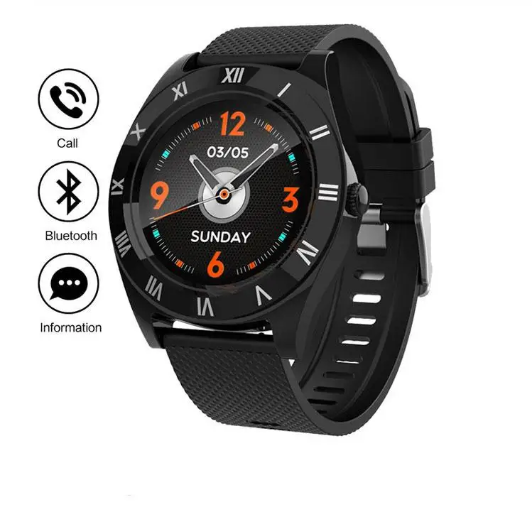 

M11 Sim Smart Watch Smartwatch Men Women 2020 For Android Sport Bluetooth Metal Fitness Smart Watch TF Card Roman Character r30