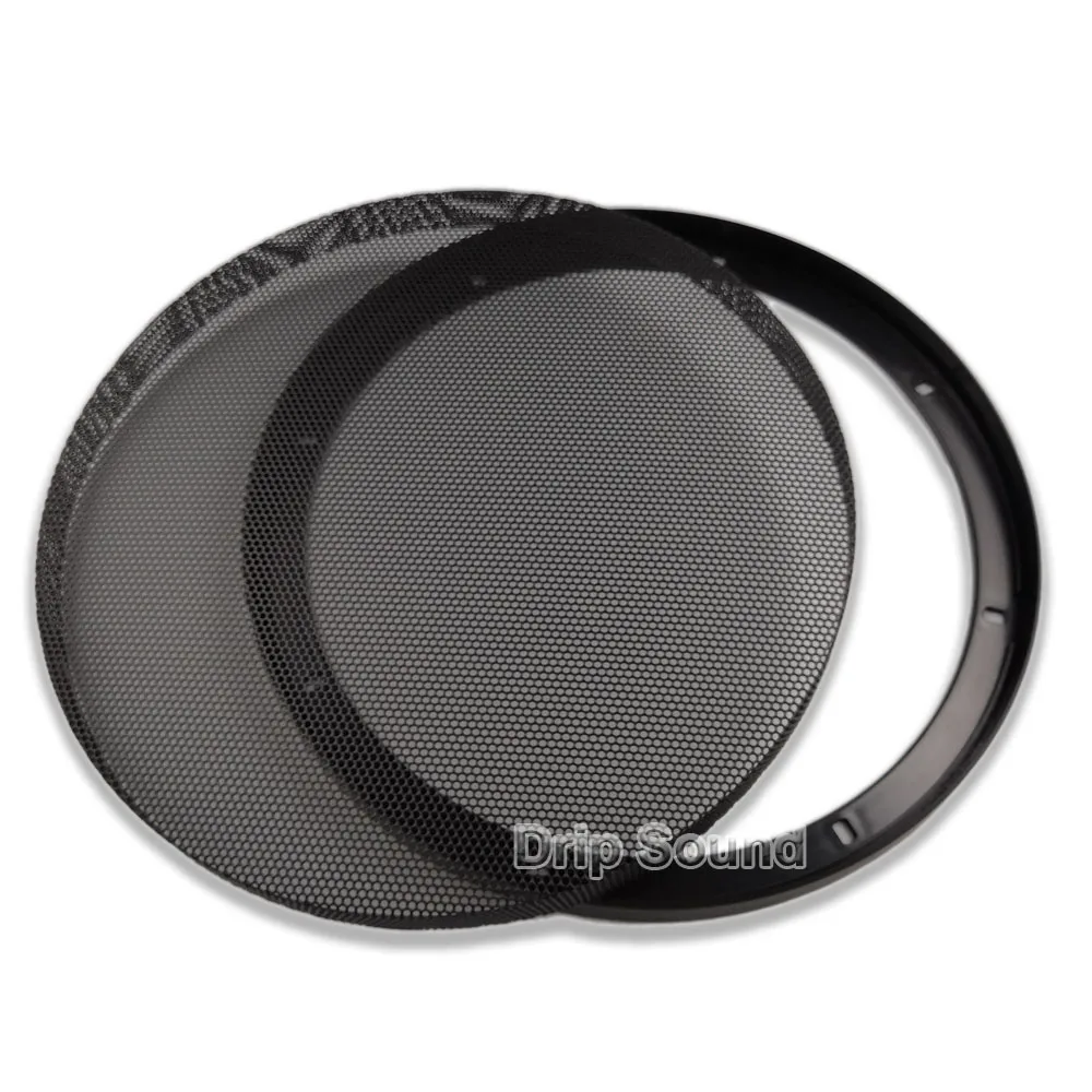 For 10&quot Inch Speaker Conversion Net Cover High-grade Car Home Audio Decorative Circle Metal Mesh Grille Protection OD272mm |