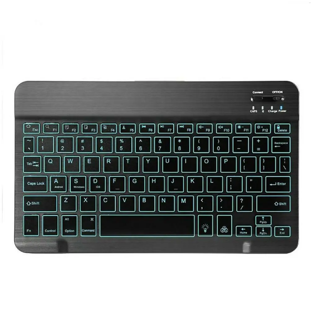 

Rechargeable Multicolor Backlit Wireless Keyboard Ultra-thin Appearance Sewing Backlight For Computers