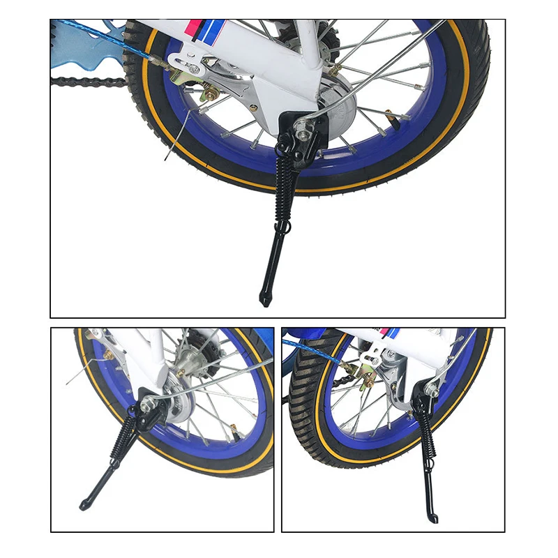 Детская односторонняя Подножка для велосипеда складной детский 12 дюймов