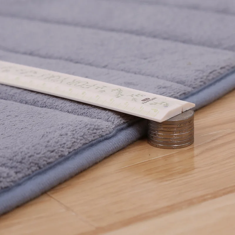 Мягкий дверной коврик Zeegle из пены с эффектом памяти утолщенный