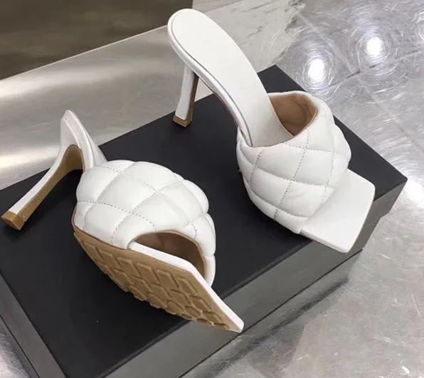 WHITE Г., новые босоножки на высоком каблуке - Цвет: WHITE