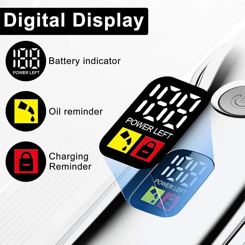 Профессиональный парикмахерский триммер для волос IPX7 мощная электрическая