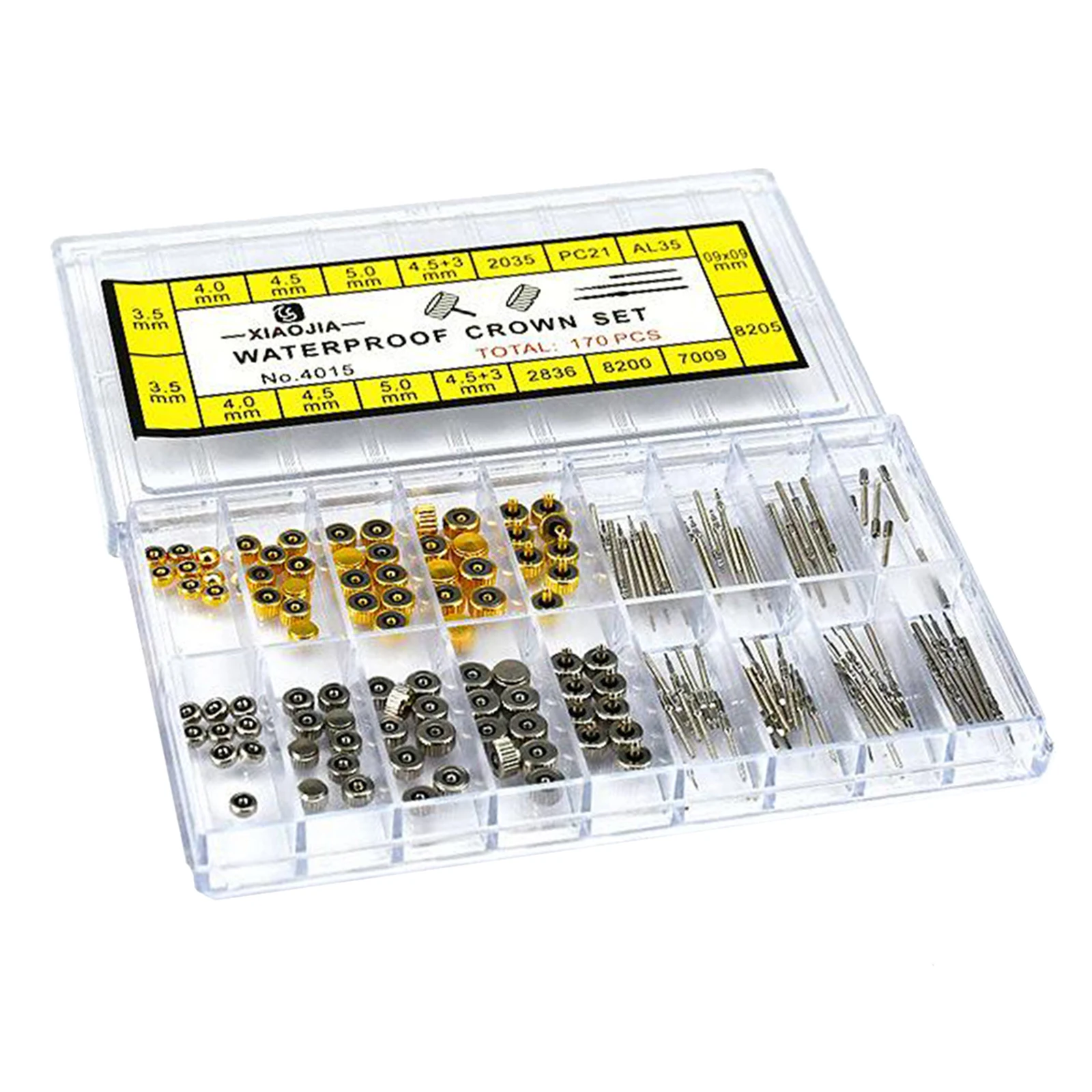 

Stainless Steel Watch Crown Replacement Kit Watch Repairing Tool Accessory