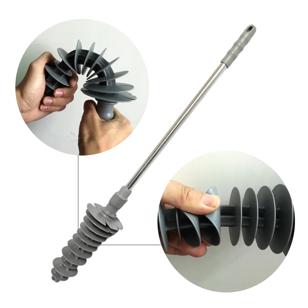 Поршень вантузы для унитаза с двойной роли механические тяги и поток воды