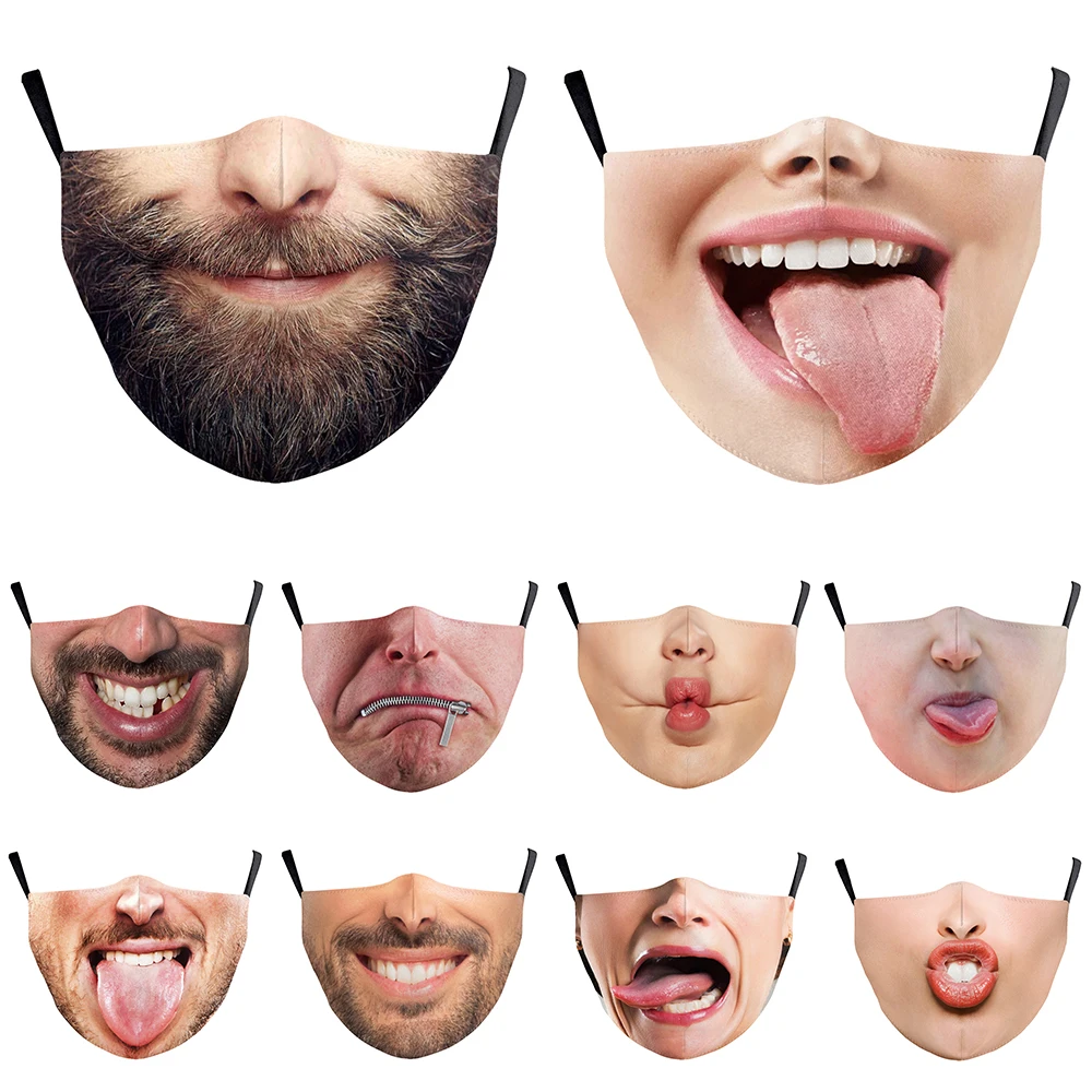 Смешная маска для мужчин женщин унисекс взрослых популярная Регулируемая