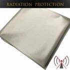 Ткань в стиле милитари для блокировки радиочастот магнитного экранирования, жесткая клетчатая медная ткань