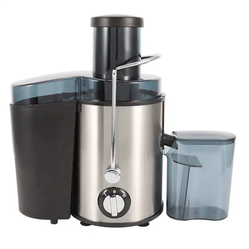 

500ML Stainless Steel Juicer Machine 400W 2 Gear Whole Fruit Vegetable Centrifugal Juice Extractor Automatic Pulp Ejection