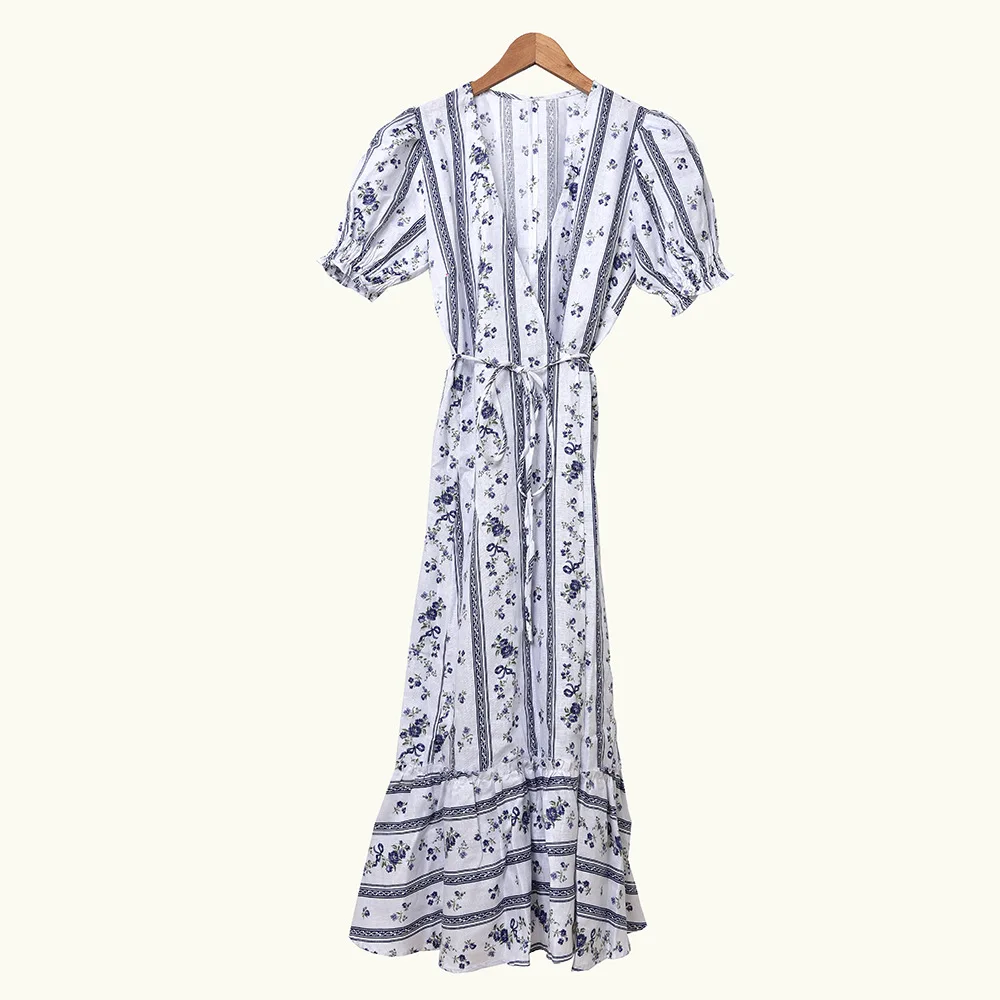 Цветочный с коротким рукавом белье женское платье 2020 сезон: весна лето Новинка