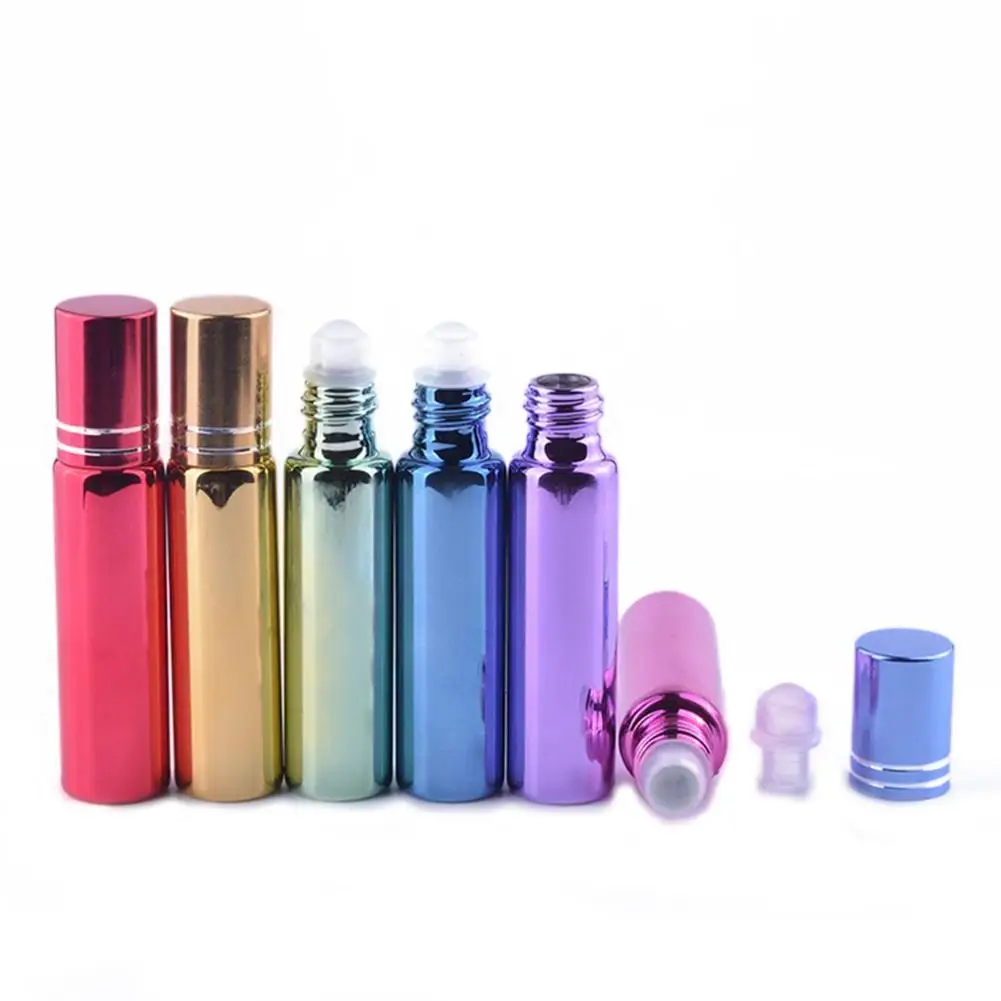 10 мл пустые перезаправляемые роликовая бутылка Стекло эфирного масла Контейнер