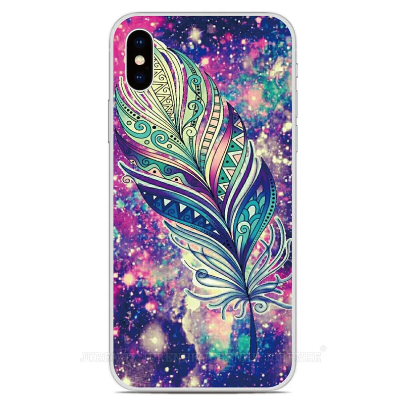 Чехол из силикона и ТПУ для красочными перьями чехол Wiko вид 4 2 Go XL U Feel Lite книжка Lenny