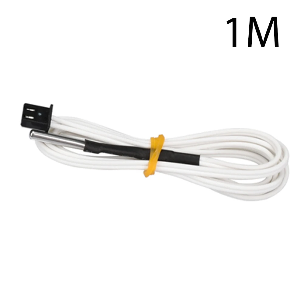 

Stainless Steel Thermistor B3950 100K Anti Rust Sensitive Reliable -50 to 350 Degree Celsius Temp Sensor Probe for 3D Printer