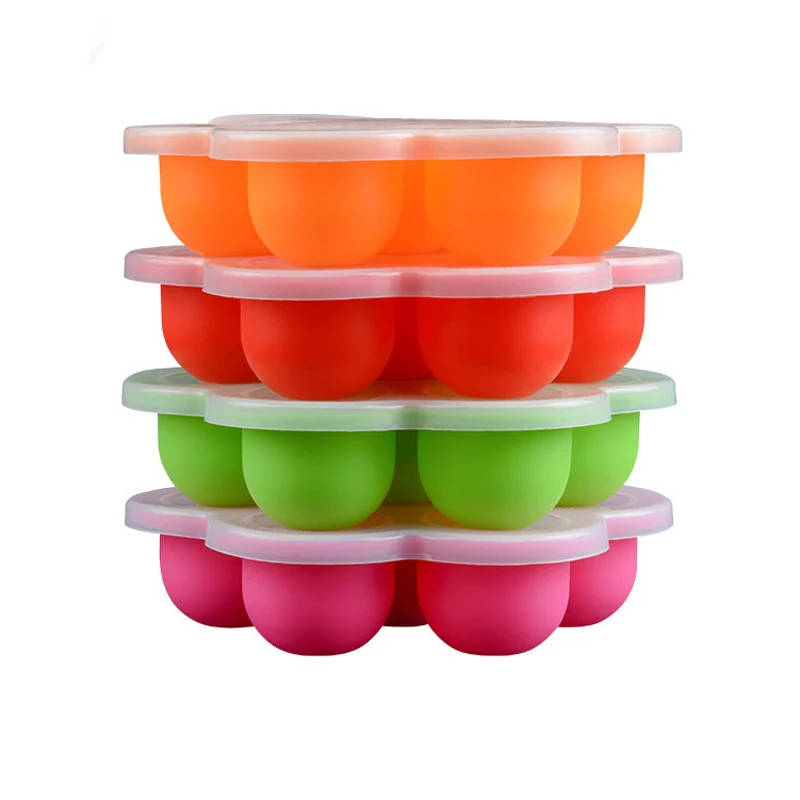 Силиконовая форма для яиц контейнер хранения свежести многоразовый продуктов