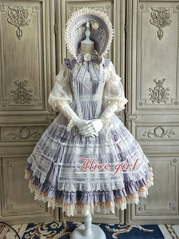 Цветущие камелиас~ элегантное платье лолиты JSK вечерние платья миди от Alice Girl~ предзаказ
