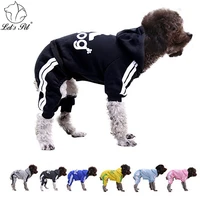 pets dogs clothing for small medium dogs french bulldog pet jumpsuit soft chihuahua coat sweatshirt pug hoodie puppy dog costume