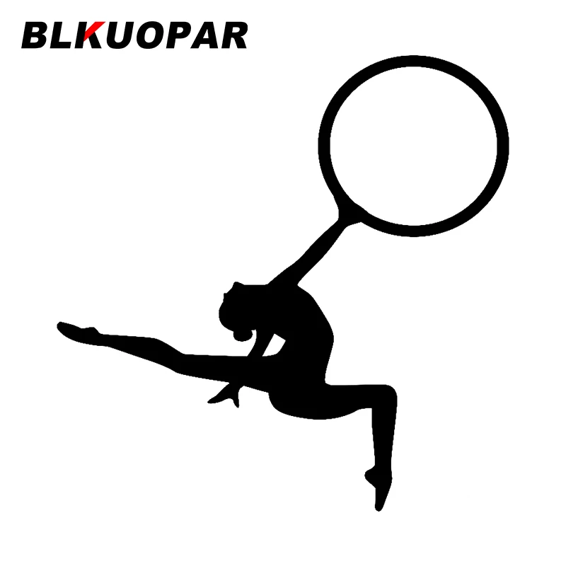 

BLKUOPAR гимнастические напольные упражнения, автомобильные наклейки, креативная Водонепроницаемая наклейка, индивидуальный ноутбук, багажни...