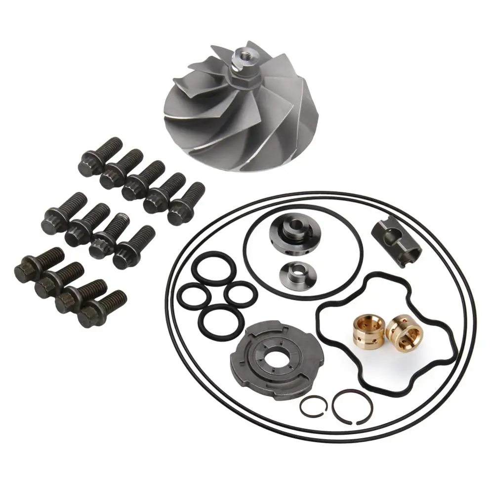 Powerstroke 7.3L Turbo Repair Kits+Billet Wheel +Upgraded Rebuild Kit For Ford 94-03 Turbocharger Parts | Автомобили и мотоциклы
