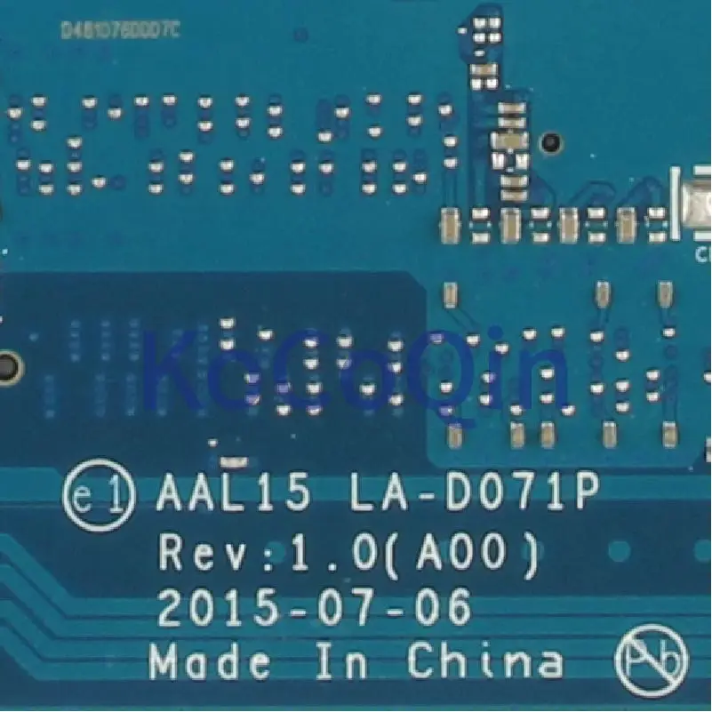 Материнская плата для ноутбука DELL Inspiron 5459 5559 5759 Pentium 4405U материнская CN-096H02 096H02 LA-D071P