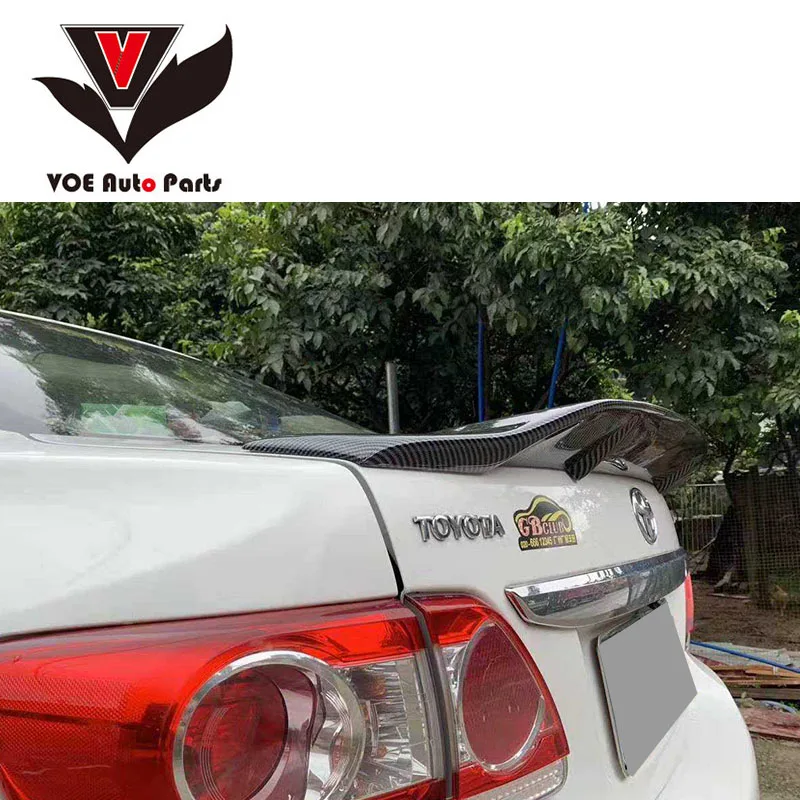 Спойлер для заднего крыла Toyota Corolla спортивный спойлер из углеродного волокна