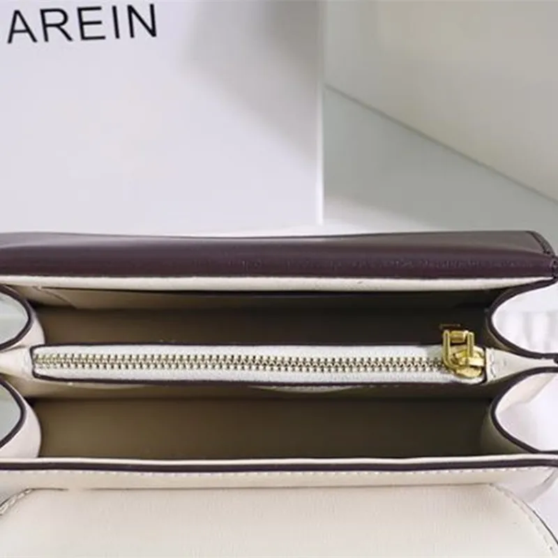 

2021 New Fashion High Quality Genuine Leather Panelled Lock Flap HandBag for Women Luxury Designer Single Shoulder Crossbody Bag