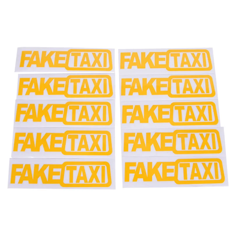 Горячая Распродажа наклейки для автомобиля поддельные такси дрейф JDM турбо