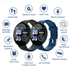 Умные часы D18 для мужчин и женщин, умные часы с тонометром, спортивный трекер, шагомер, 116 Plus, умные часы для Android IOS A2, умные часы