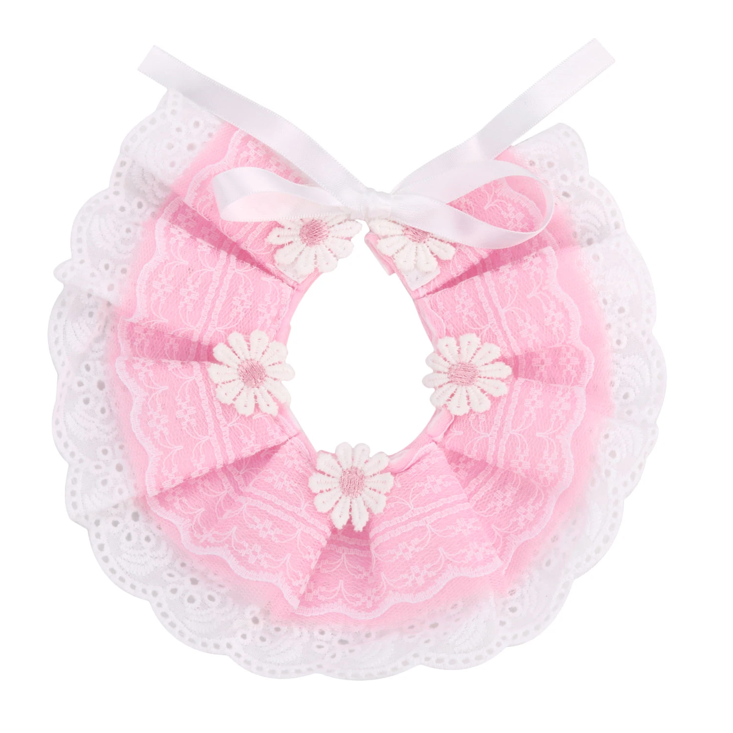 Модные собака шляпа Милая Корона кружевной ПЭТ лента для волос шапка собак с