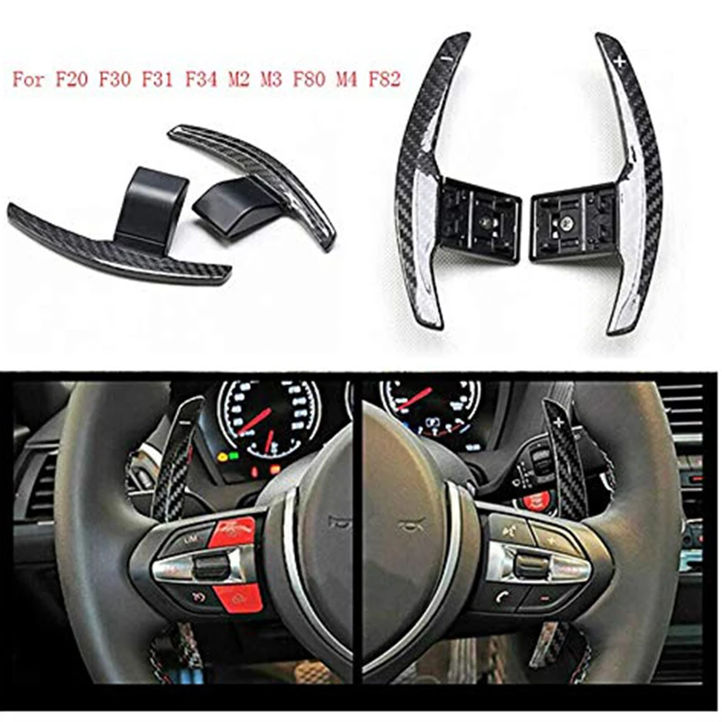 Весло переключения рулевого колеса из углеродного волокна для BMW F36 F21 F22 F32 F30 F02 F80
