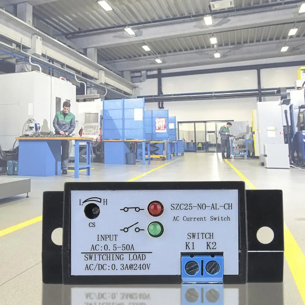 Практичный нормально открытый переключатель управления датчиком переменного тока 0,5-50 А переключатель тока нормально открытые инструмент...