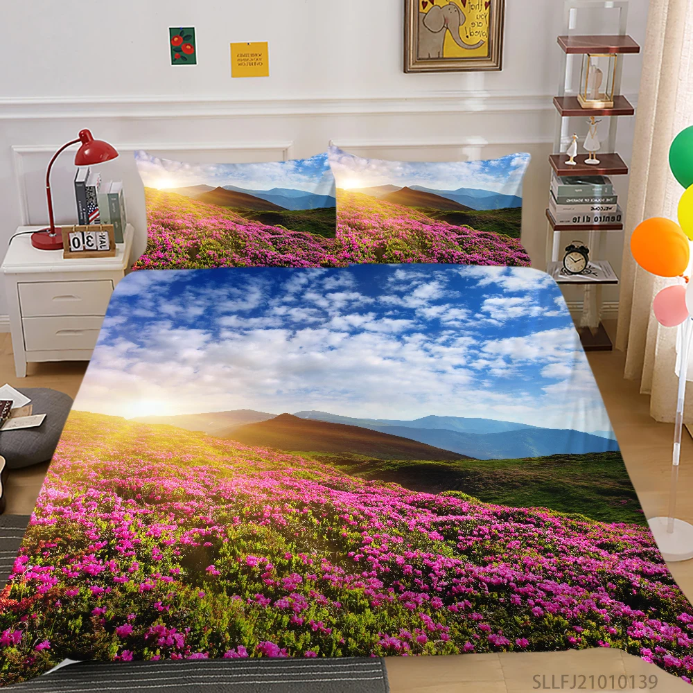 

3D Bedding Set Luxury Duvet Cover Set 2/3 Pcs Bedclothes King Queen Full Double Size Bedroom Decoration