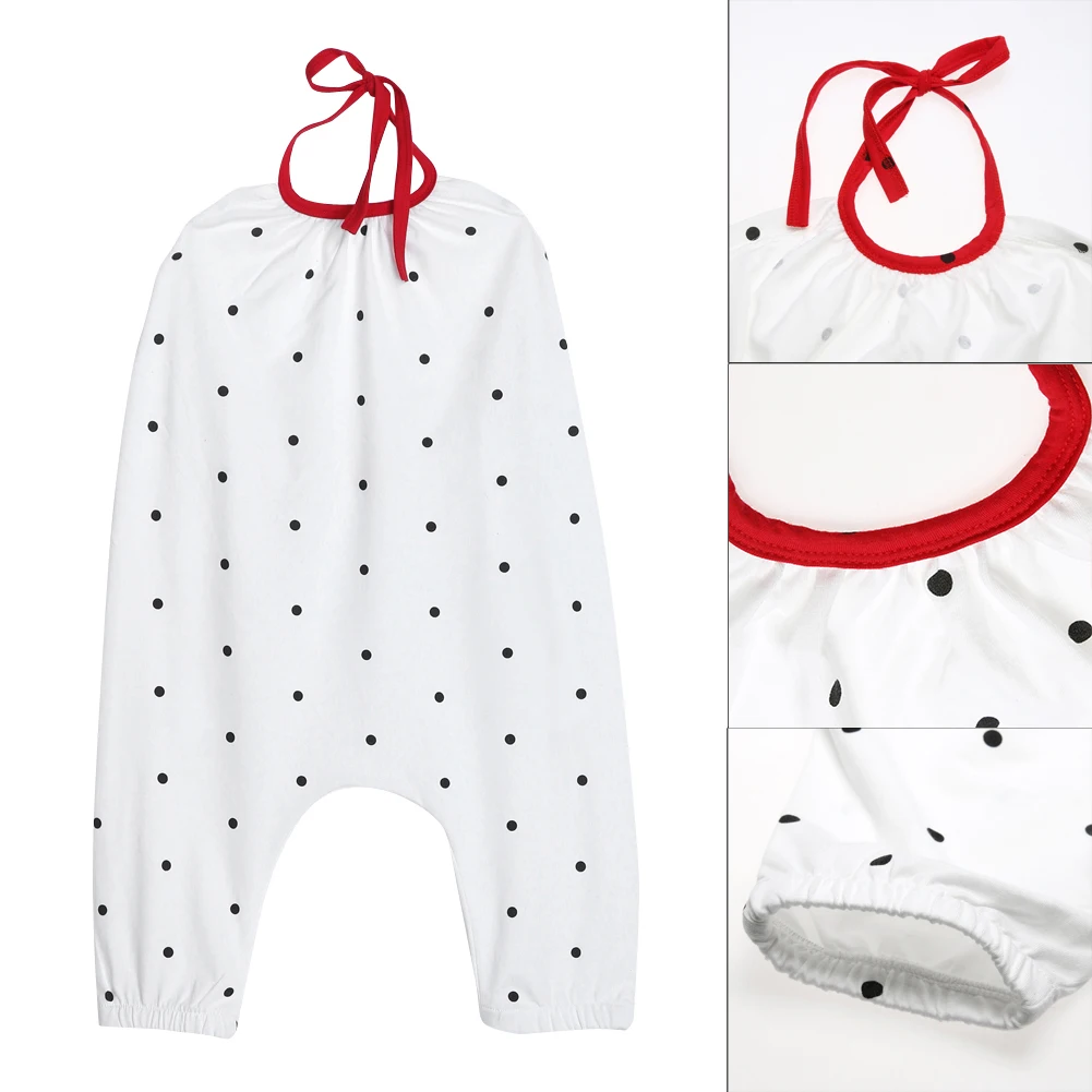 Детский хлопковый комбинезон на лямках шнуровке | Мать и ребенок