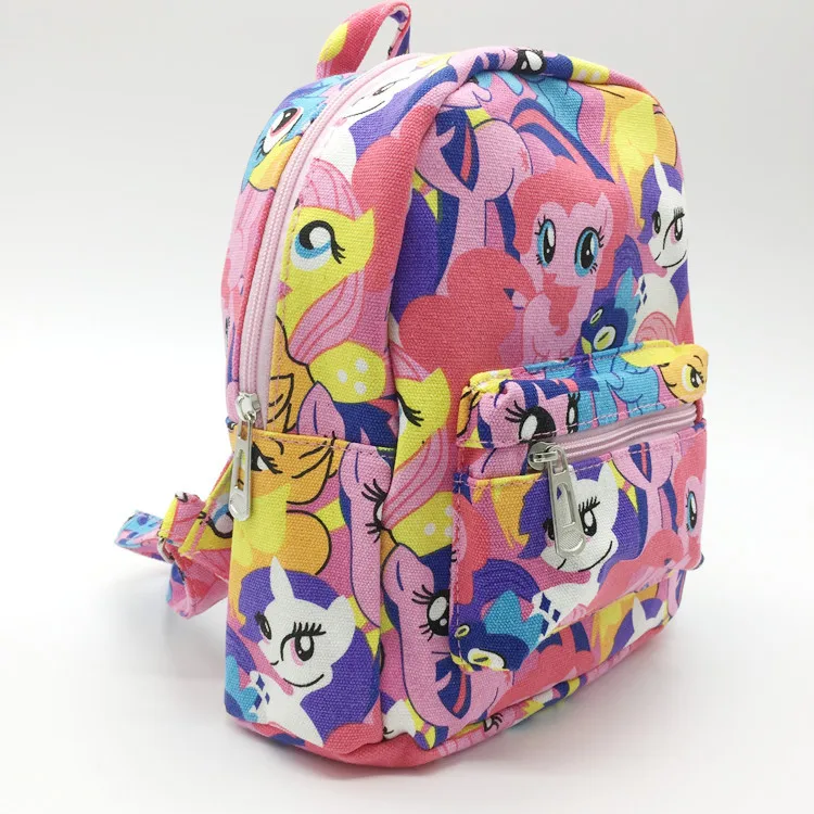 Disney стежка мультфильм детский рюкзак, сумка для школы холст tote Досуг ученик средней школы bookbag мода путешествия