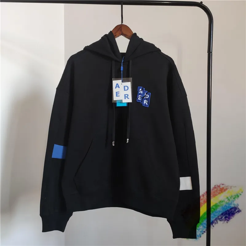 

Broken Letter Embroidery Adererror Hoodie Men Women 6th Anniversary Patchwork ADER ERROR Sweatshirts Hoodies Pullovers