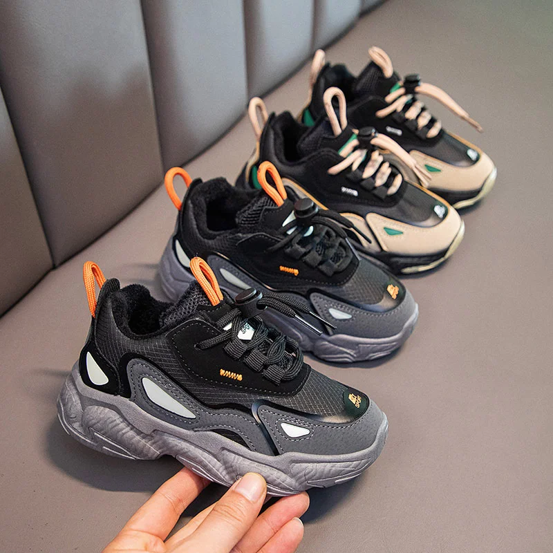 Детская спортивная обувь новинка 2020 Весенняя Белая для мальчиков и девочек