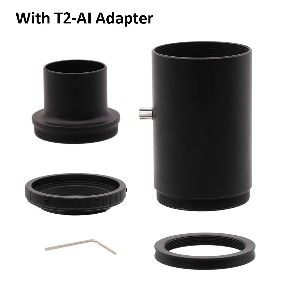 

Телескоп набор адаптеров для Nikon, 1,25 "окуляр для t-образным креплением адаптера + телескоп с автоматической фокусировкой AF + T2-mount объектив Nikon ...