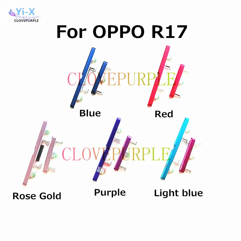 

New Side Volume Button + Power ON / OFF Buttton Key Set For OPPO R17