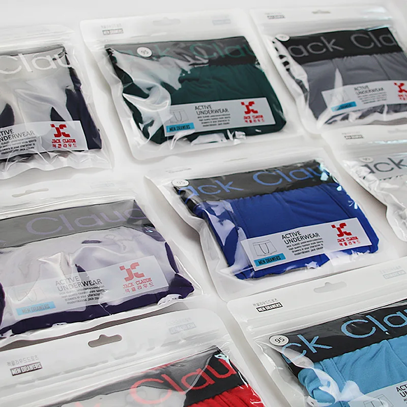 Дышащие удобные мягкие мужские боксеры Однотонные трусы с U образной талией